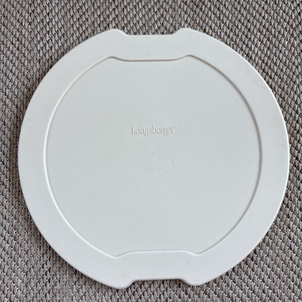 Longaberger Replacement Lid Plastic‎ Round Oval 40518